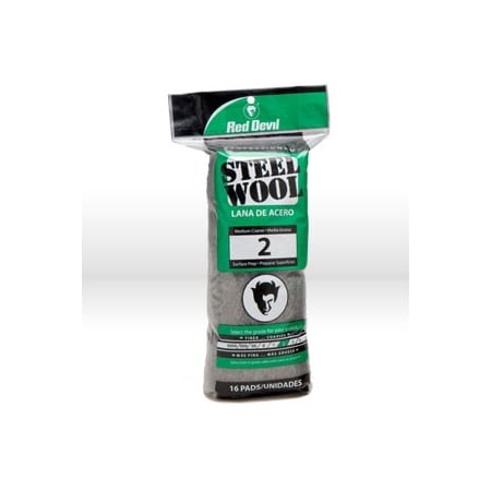 Red Devil Wool, Medium Coarse No 2 Steel Wool 315